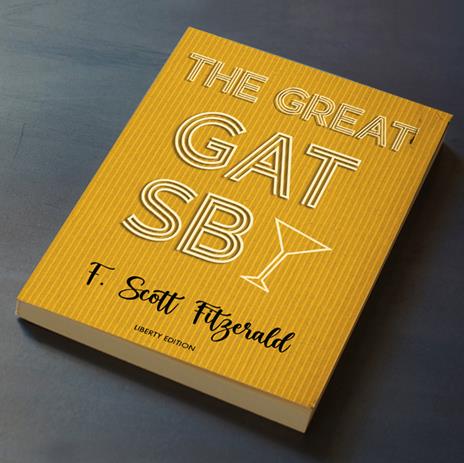 Taccuino Abat Book The Great Gatsby, Francis Scott Fitzgerald - 17 x12 cm - 3