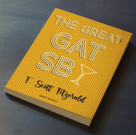 Taccuino Abat Book The Great Gatsby, Francis Scott Fitzgerald - 17 x12 cm - 3
