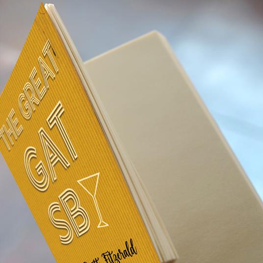 Taccuino Abat Book The Great Gatsby, Francis Scott Fitzgerald - 17 x12 cm - 4