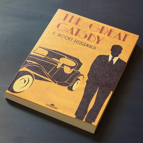 Taccuino Abat Book The Great Gatsby, Francis Scott Fitzgerald - 17 x12 cm - 14