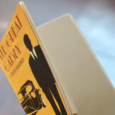 Taccuino Abat Book The Great Gatsby, Francis Scott Fitzgerald - 17 x12 cm - 7