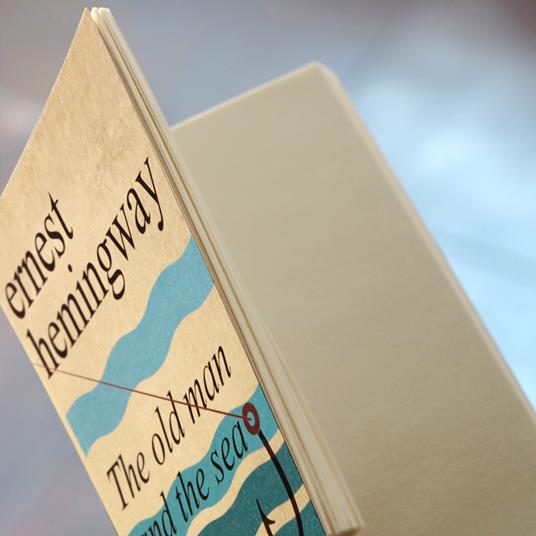 Taccuino Abat Book The Old Man and the Sea, Ernest Hemingway - 17 x12 cm - 4