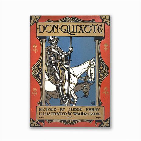 Taccuino Abat Book Don Quixote, Miguel de Cervantes - 17 x12 cm - 12
