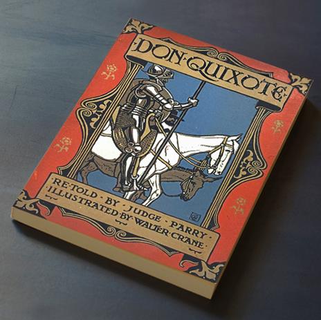 Taccuino Abat Book Don Quixote, Miguel de Cervantes - 17 x12 cm - 2