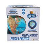 Mr genio-Mappamondo fisico e politico