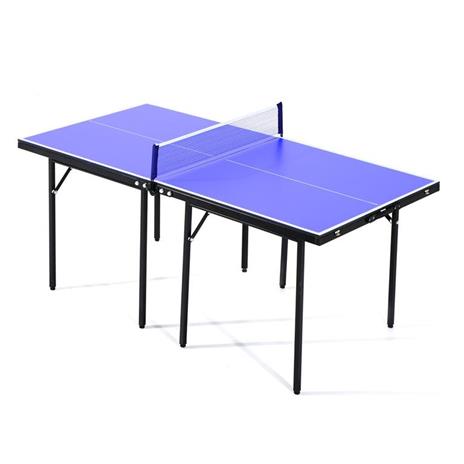 HomCom Tavolino da Ping Pong Pieghevole in Legno MDF 153 x 76.5 x 67cm - 2