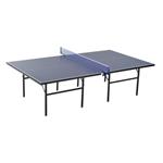 HomCom Tavolo da Ping Pong Indoor Pieghevole in Legno MDF e Acciaio,