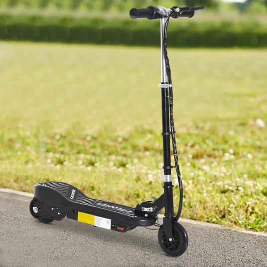 Monopattino Elettrico per Bambini Pieghevole 12km/h Nero - 3