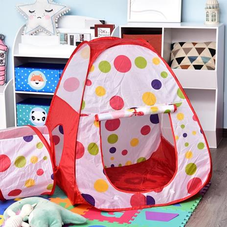 Tenda Gioco per Bambini 3+ con Tunnel e Vasca per Palline 290 x 120 x 90 cm - 5