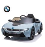HomCom Macchinina Elettrica BMW per Bambini 3-8 anni con Telecomando Luci e Lettore MP3 Blu