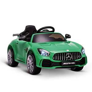 Giocattolo HOMCOM Macchinina per Bambini Elettrica 12V con Telecomando Verde HomCom