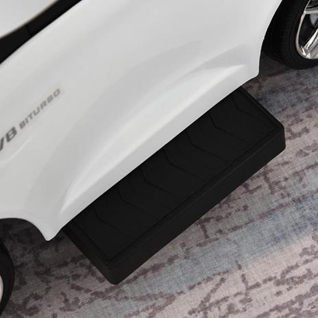 HOMCOM Macchina Cavalcabile per Bambini 12-36 Mesi Maniglione e Barre di Sicurezza Rimovibili - Bianco - 6