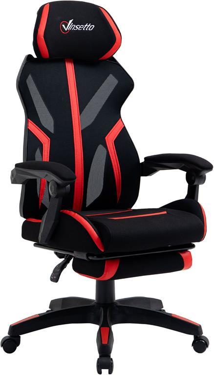 Vinsetto Sedia da Ufficio Ergonomica Altezza Regolabile e Schienale  Reclinabile - Nero - Vinsetto - Casa e Cucina | IBS