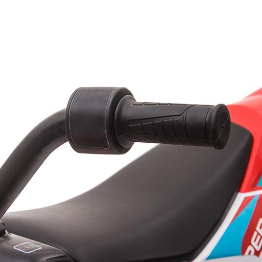 HOMCOM Moto da Cross Elettrica per Bambini da 3-5 Anni - Rosso - 6