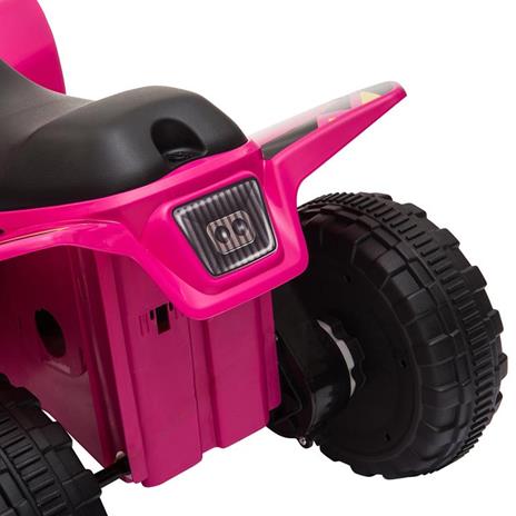 HOMCOM Quad per Bambini Elettrico con Batteria Ricaricabile 6V Rosa - 6