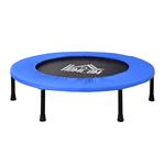 HOMCOM Trampolino Elastico per Jumping Fitness e Allenamento a Casa con Molle e Struttura in Acciaio - Nero/Blu