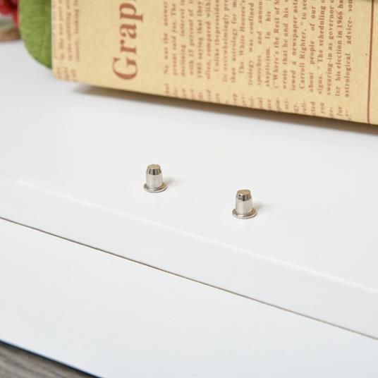 Mobile TV HOMCOM Per Schermi Fino A 42'' - Con Armadietto E Ripiani, Legno, 120x30x41cm, Bianco - Foto 7