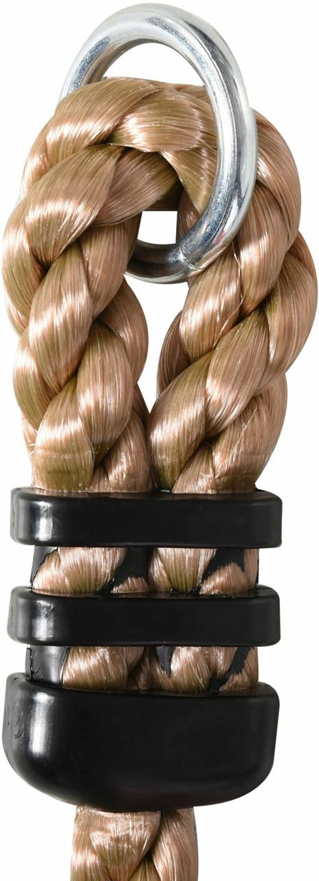 HOMCOM Corda da Arrampicata per Bambini da 3-12 Anni, per Casa e Giardino,  200x29cm - 4