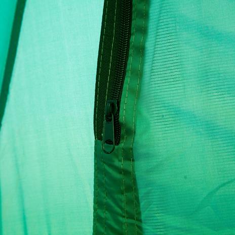 Outsunny Tenda Doccia da Campeggio con Borsa per Trasporto e Tasca Portaoggetti 122x122x213cm, Verde - 5