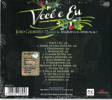 Voce e eu - CD Audio di Joao Gilberto - 2