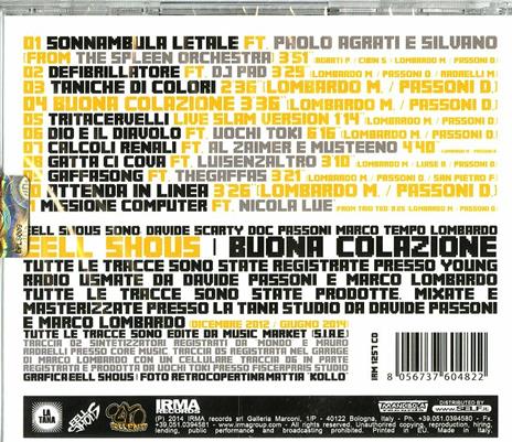 Buona colazione - CD Audio di Eel Shous - 2