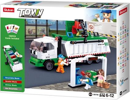 Sluban Citta Raccolta Rifiuti 780 Pz