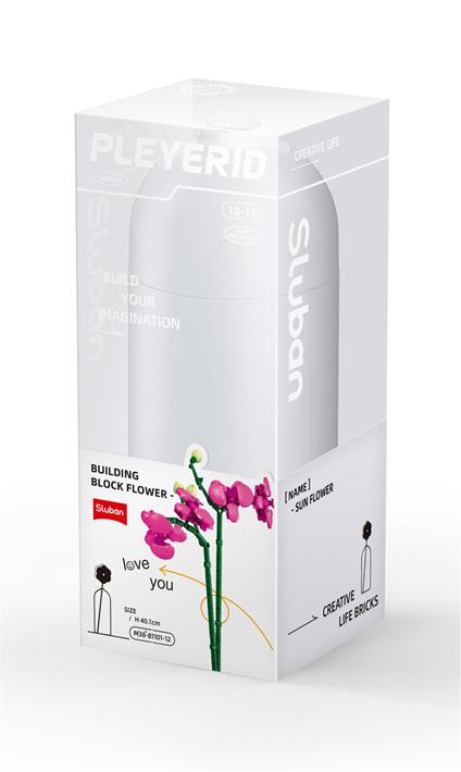 Sluban: Pleyerid - Butterfly Orchid 253 Pz