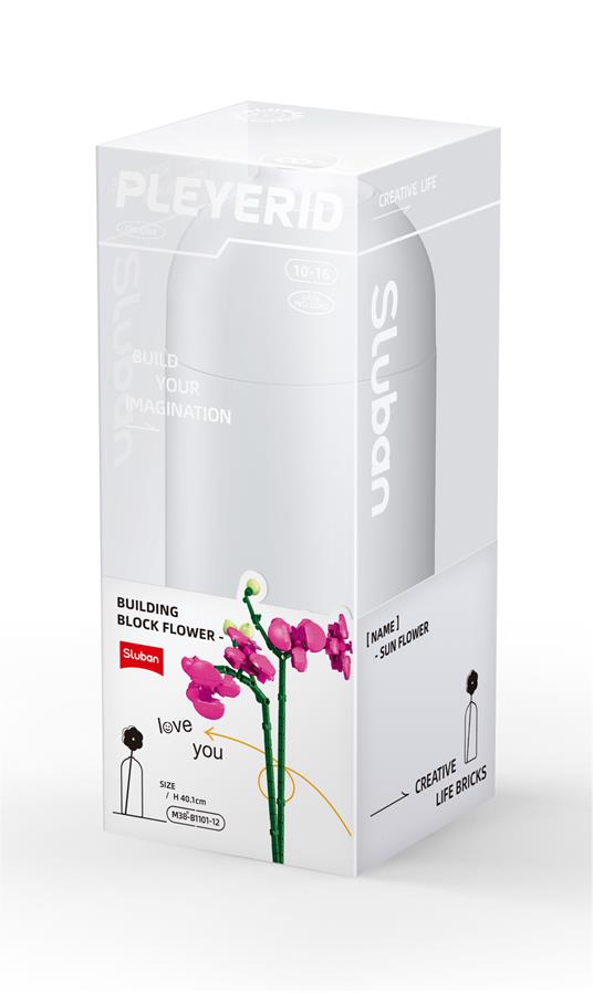 Sluban: Pleyerid - Butterfly Orchid 253 Pz