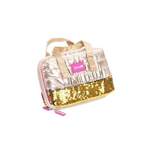 Trousse Da Viaggio Puffer Make Up Set Oro Girabrilla  19028 19043