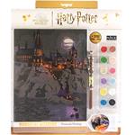 Mosaico 3D Boats To Hogwarts Wizarding Harry Potter Landscape Diamantiny Nice 21000 21002