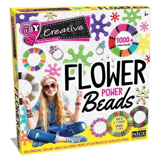 Creative DIY. Perline per Gioielli Flower Power Beads