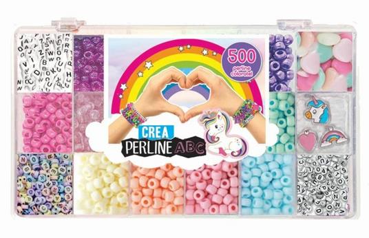 Abc Perline Colorate Magic Unicorn 500 Pz
