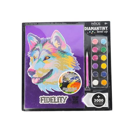 Mosaico 3D Lupo Diamantiny Level Up Pop  96000 96003