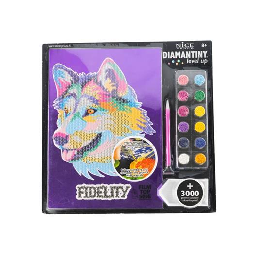 Mosaico 3D Lupo Diamantiny Level Up Pop  96000 96003