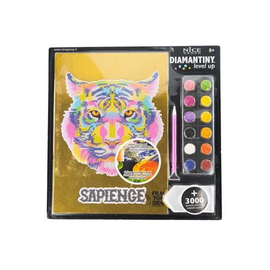 Mosaico 3D Tigre Diamantiny Level Up Pop 96000 96004