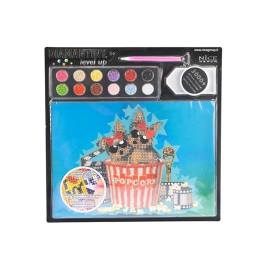 Mosaico 3D Cani Hollywood Diamantiny Level Up Pets  96121