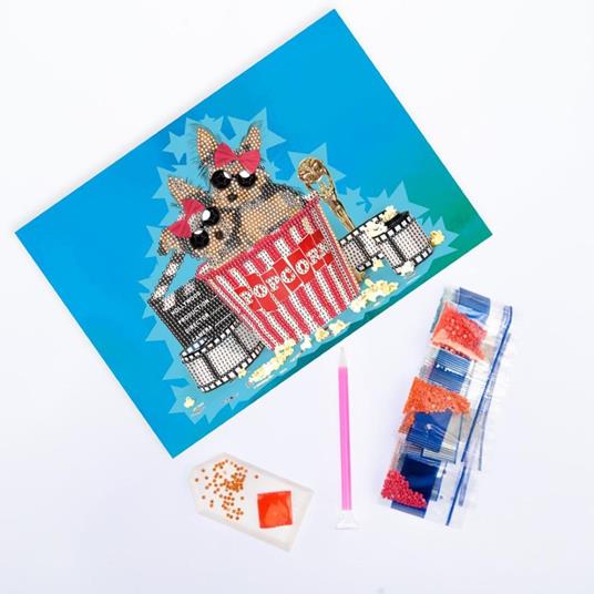 Mosaico 3D Cani Hollywood Diamantiny Level Up Pets  96121 - 2