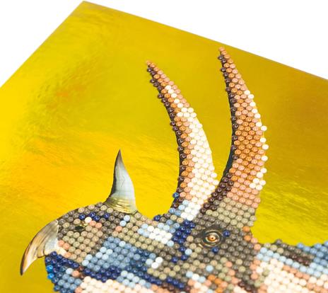 Diamantiny Level Up Dinosauri, Mosaico con Diamanti - 5