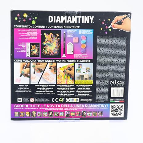 Diamantiny Quadro Retro Red Car - 3