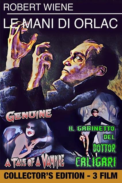 Le mani di Orlac - Il gabinetto del Dr. Caligari - Genuine (DVD) di Robert Wiene - DVD