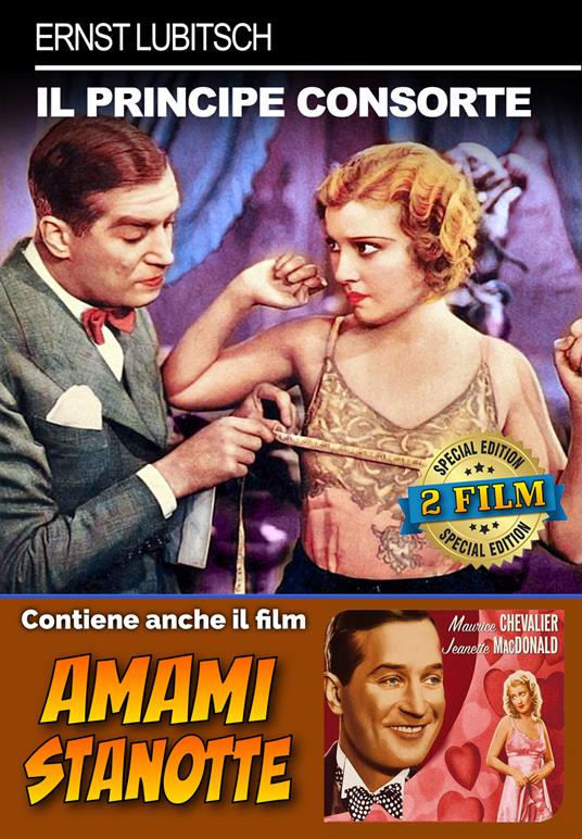 Il principe consorte - Amami stanotte (DVD) di Ernst Lubitsch,Rouben Mamoulian - DVD