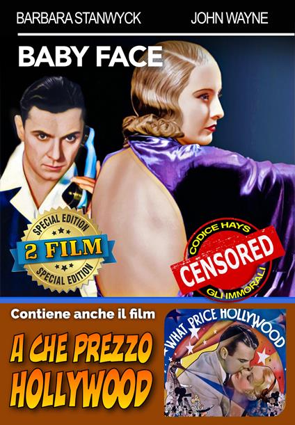 Baby Face / A Che Prezzo Hollywood (DVD) di George Cukor,Alfred E. Green - DVD