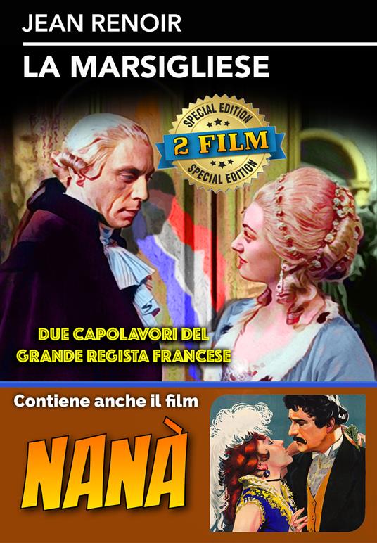 La Marsigliese / Nanà (DVD) di Jean Renoir - DVD