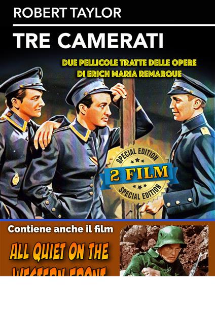 Tre Camerati / All Quiet On The Western Front (DVD) di Frank Borzage,Lewis Milestone - DVD