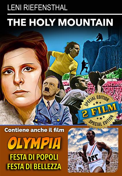 The Holy Mountain / Olympia 1 & 2 (DVD) di Arnold Fanck,Leni Riefenstahl - DVD