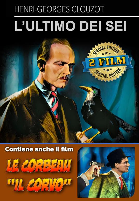 L' Ultimo Dei Sei - Le Corbeau (DVD) di Henry-Georges Clouzot,Georges Lacombe - DVD