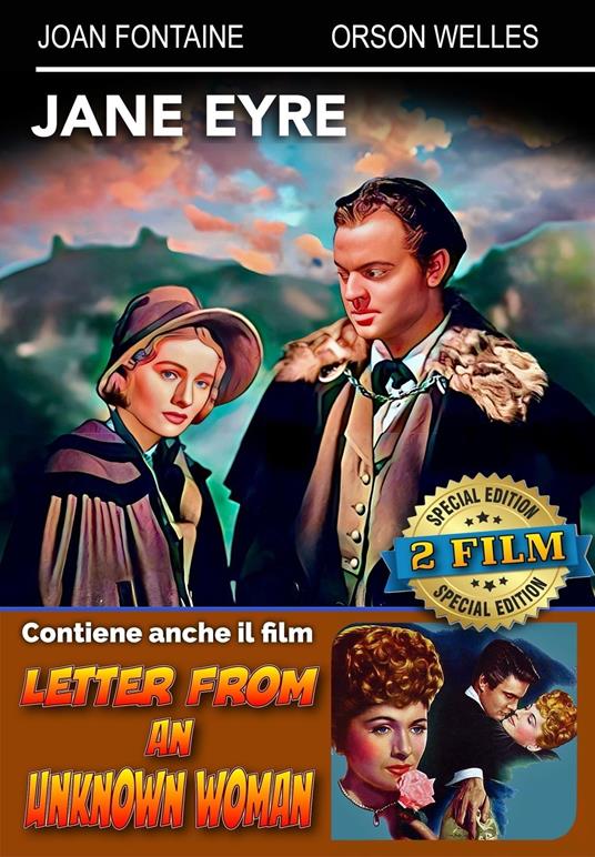 Jane Eyre / Letter From An Unknown Woman (DVD) di Max Ophuls,Robert Stevenson - DVD