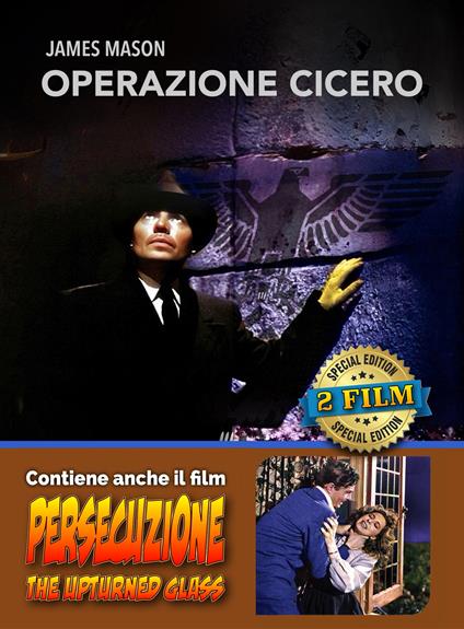 Operazione Cicero / Persecuzione (DVD) di Lawrence Huntington,J. Leo Mankiewicz - DVD