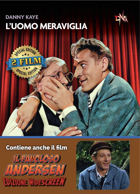 L' Uomo Meraviglia / Il Favoloso Andersen (DVD) di Bruce H. Humberstone,Charles Vidor - DVD