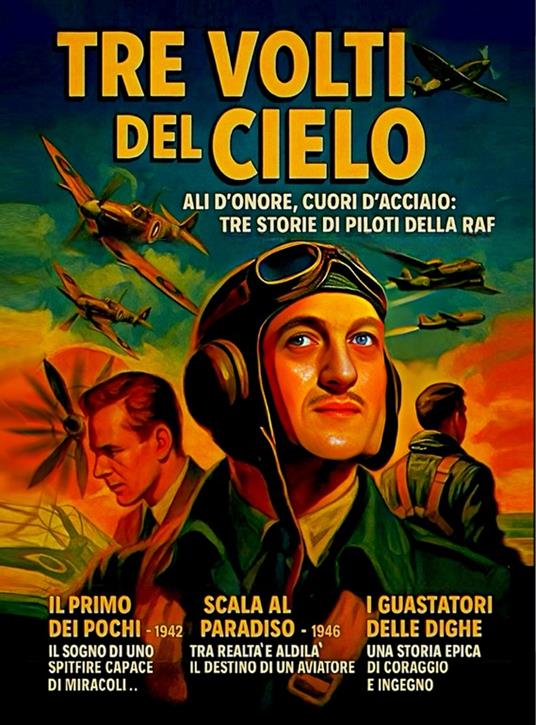 Tre Volti Del Cielo: Il Primo Dei Pochi / Scala Al Paradiso / I Guastatori Delle Dighe (DVD) di Michael Anderson,Leslie Howard,Michael Powell,Emeric Pressburger - DVD